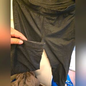 Lululemon Mens JoggerYogaSize XXL Heathered  Gray Pockets Drawstring. NO TAGS